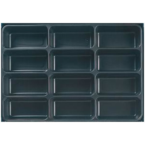 E-NORMpro Montagekoffer leer,12 Fach
