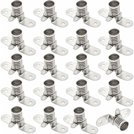 E10-Lampenfassung, 20 Stück E10-LED-Lampen (6 V) mit Lötanschlüssen für Heimexperimente, Schaltungen und elektrische Prüfzubehörteile