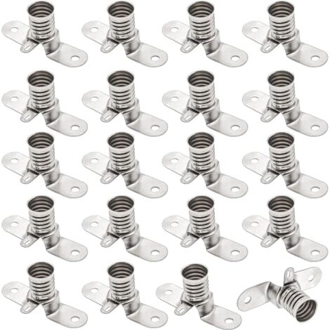 E10-Lampenfassung, E10-LED-Lampen, 20 Stück, 6 V, E10 mit Lötanschlüssen, für Heim-Experimentierschaltung, elektrisches Testzubehör