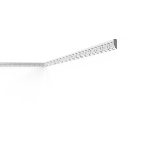 E12 DECOFLAIR Moulure de plafond Polystyrène expansé 30 x 10 x 2000 - 1 pièce