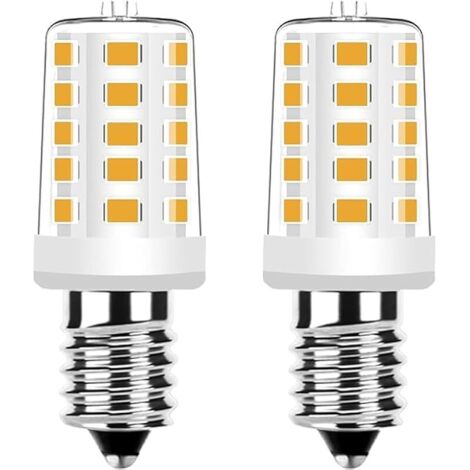 E14 Ampoule LED, 4W 400 Lumens 2700K Petite Vis Edison E14 LED Blanc Chaud, remplace les ampoules halogènes E14, Non Dimmable, 2 pièces