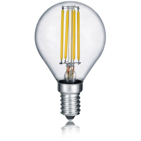 E14 Filament LED, 4 Watt, 470 Lumen, warmweiß, Ø4,5cm, nicht dimmbar