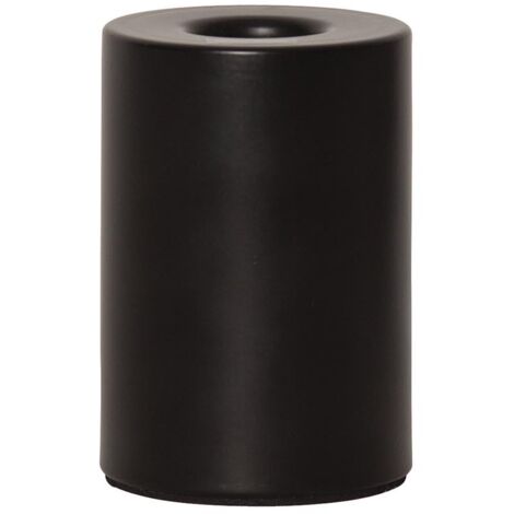 E14 Lampenfuß Tiny Metall schwarz matt H 10cm