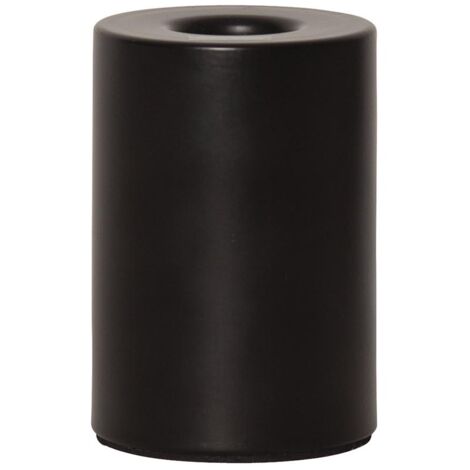 E14 Lampenfuß Tiny Metall schwarz matt H 10cm
