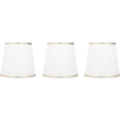 E14 Lampenschirme aus weichem Stoff, hohe Transparenz, einfache Montage, für Tischlampen, elegante Dekoration (3er-Set)