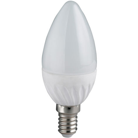 E14 LED - 5 Watt, 400 Lumen, 3000 Kelvin warmweiß, Ø3,7cm - extern dimmbar