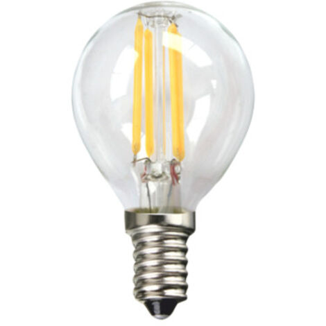 E14 Sphärische LED-Glühbirne E14 3W Weißes Licht 5000K