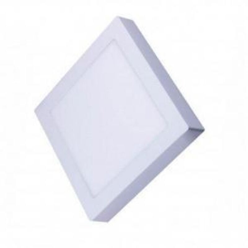 Silver Electronics - DownLight led Fläche Quadratisch 20W 6000K