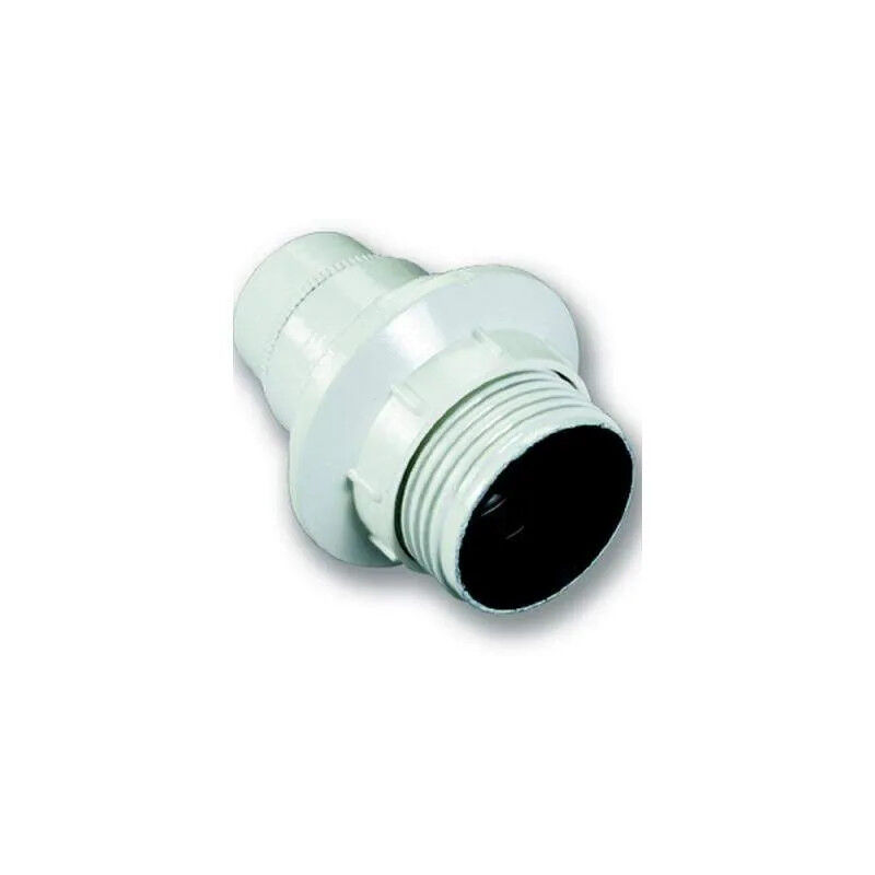

Toma roscada E14 blanca, con anillo, diámetro 10, 6W, 2A, 250V