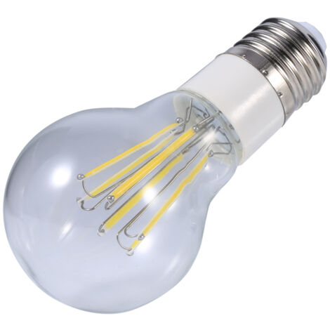 E27 12V COB-Filament-LED-Lampe, 360° Abstrahlwinkel, nicht dimmbar, 6W, kaltweiß