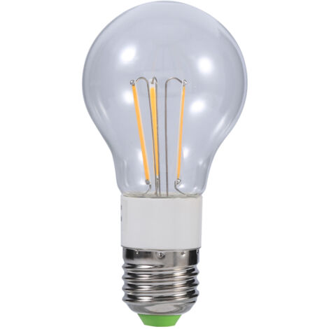E27 12V COB LED Filament Ampoule 360 Degré NOn dimmable Lumière Nouveau (3W Blanc Chaud)