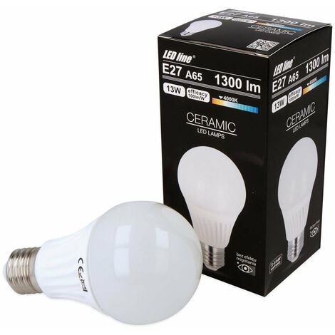 E27 18W LED Glühbirne Neutralweiß 1800 Lumen Leuchmittel Ø80mm Energie Glühlampe 