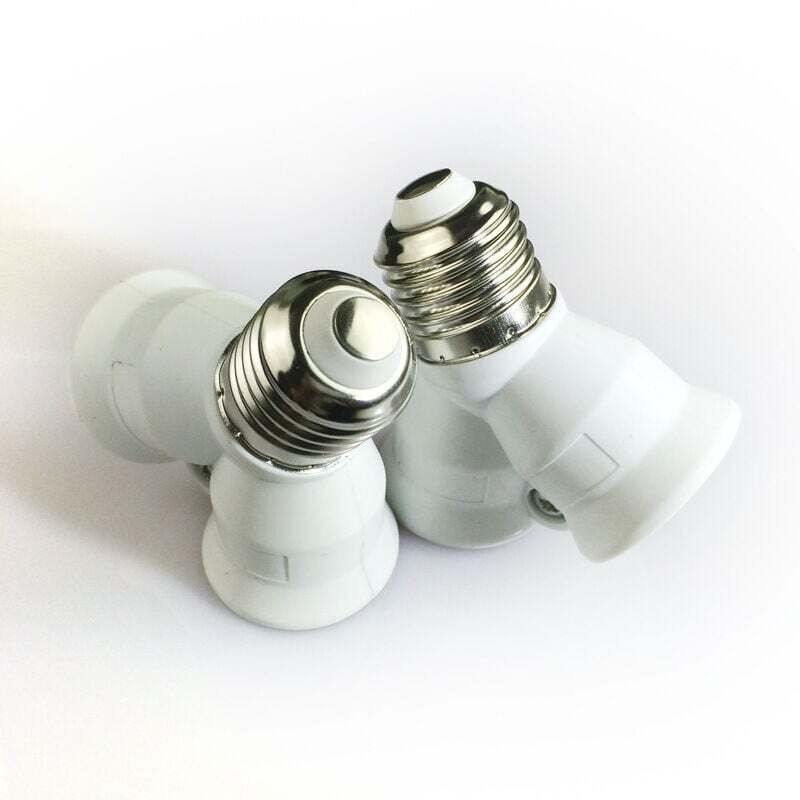 Image of E27 2-in-1 Socket Converter 2-adapter base&hellip;
