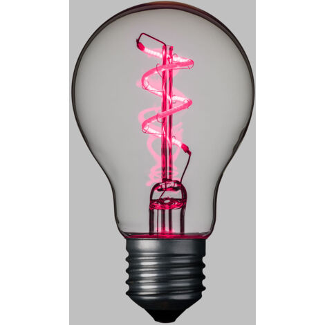 E27 36V rosa Tropfenlampe 60x60x60