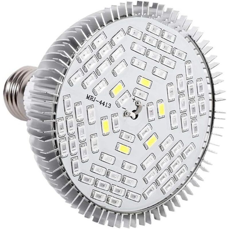 E27 Ampoule LED Plante Lumière Spectre Complet Plante Cultiver Lumière Jardin Horticulture Cultiver La Lumière [78Led].