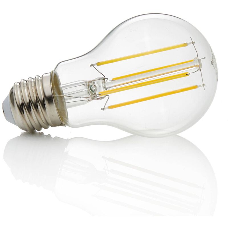 

E27 bombilla LED filamento 7W, 806Lm, 2700K, tran.
