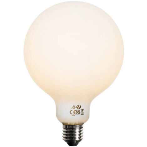 E27 Dimmable LED Bulb Opal G125 5W 450lm 2700K