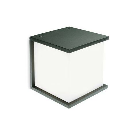 E27 Dodo-Line-Wandlampe aus Graphit