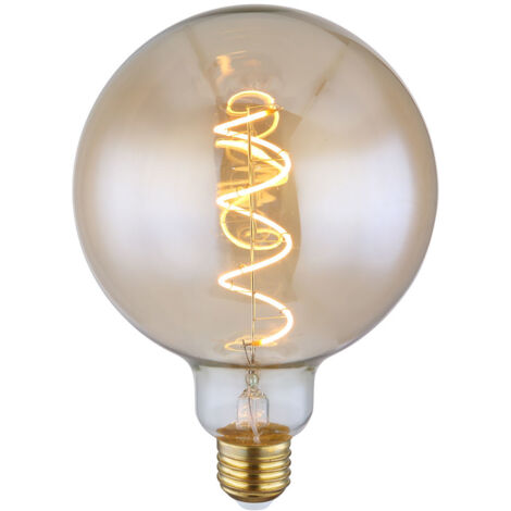 E27 Filament LED - 4 Watt, 200 Lumen, warmweiß, Ø12,5cm - extern dimmbar