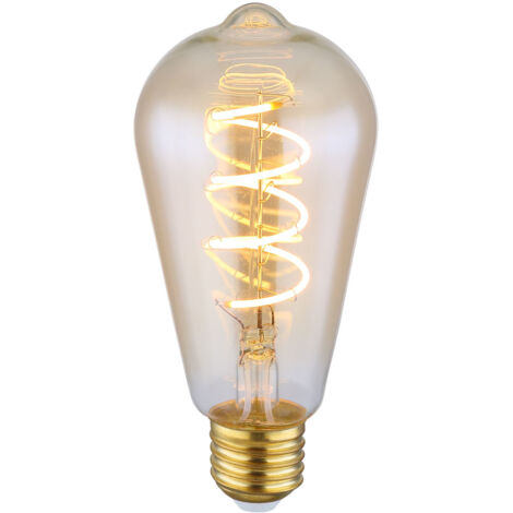E27 Filament LED - 4 Watt, 200 Lumen, warmweiß, Ø6,4cm - extern dimmbar