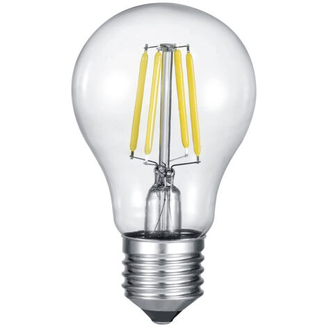 E27 Filament LED, 7 Watt, 806 Lumen, warmweiß, Ø6cm, 3 Stufen Dimmer