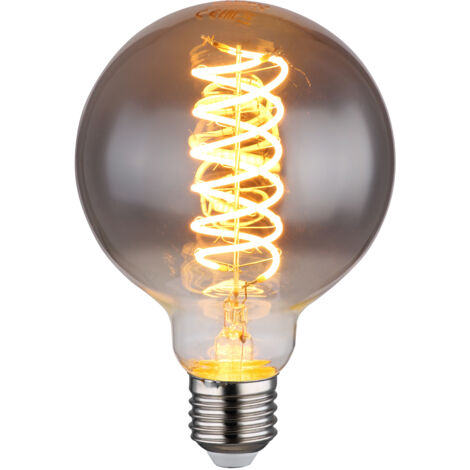 E27 Filament LED - 8,5 Watt, 280 Lumen, 2000 Kelvin Ø9,5cm - extern dimmbar