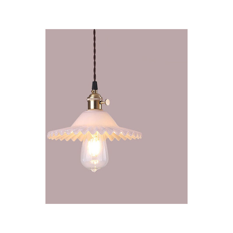 Image of E27 Industrial Vintage Glass Pendant Lights&hellip;