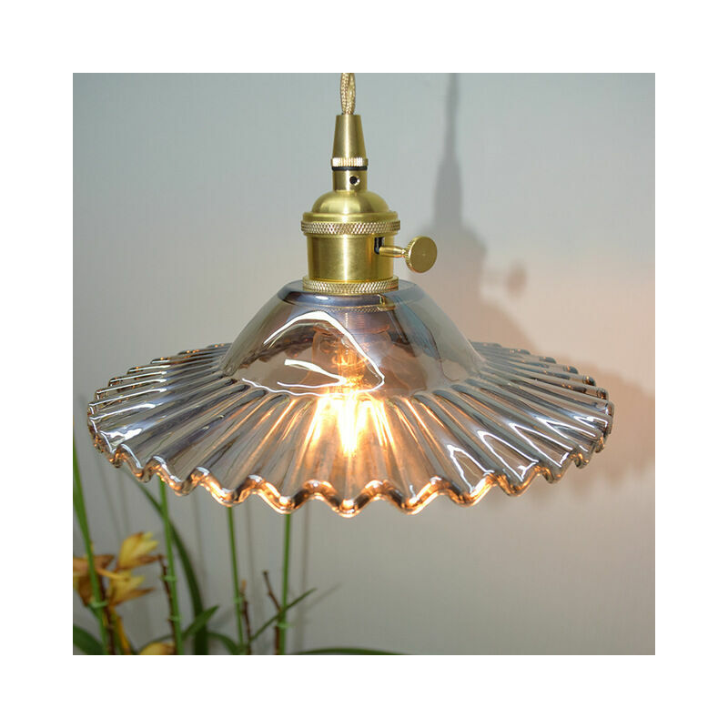 E27 Industrial Vintage Glass Pendant Lights Retro Ceiling Light Glass Lighting Retro Pendant Lights Industrial Ceiling Lighting Pendant Lights