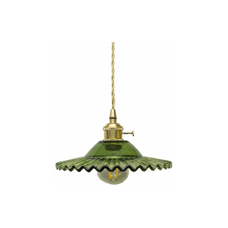 E27 Industrielle Vintage Verre Suspensions Luminaire Retro Plafonnier Luminaire Verre Retro Suspensions Luminaires Industrielle Eclairage de Plafond