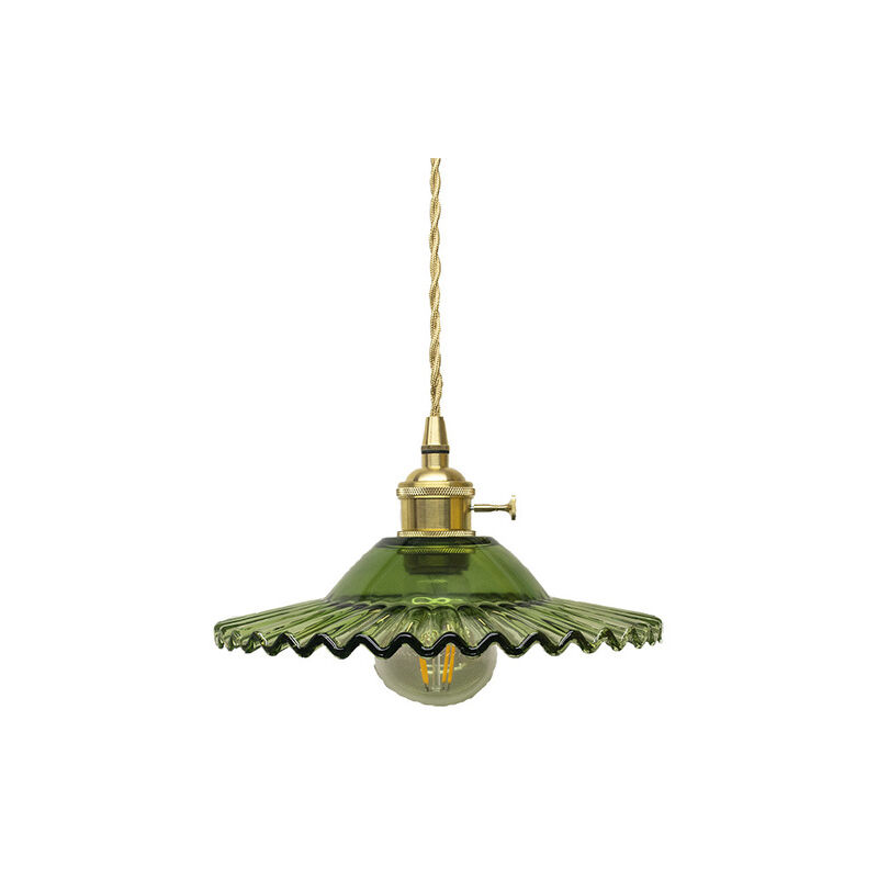 E27 Industrielle Vintage Verre Suspensions Luminaire Retro Plafonnier Luminaire Verre Retro Suspensions Luminaires Industrielle Eclairage de Plafond