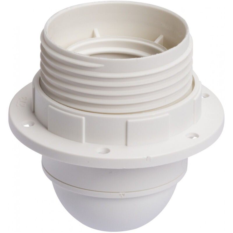 E27 Kunststofffassung Anschluss ø 10 mm Isolierbund