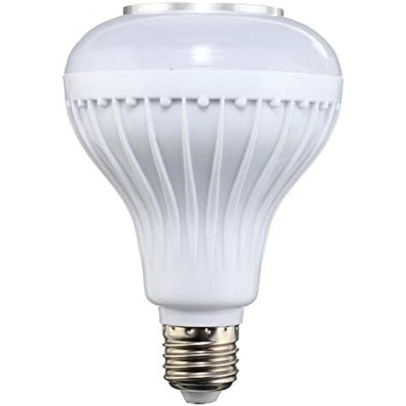 Langray - Lampadina led multicolore rgb E27 con altoparlante Bluetooth, 16 colori che cambiano con telecomando, compatibile con Android e iOS,