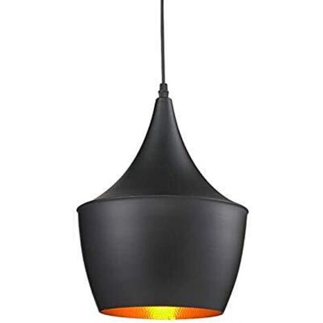 E27 Plafonnier Suspensions Lustre Luminaire Metal Vintage Suspensions Luminaire Cuisine Chambre Café Restaurant (sans ampoule) (Type B)