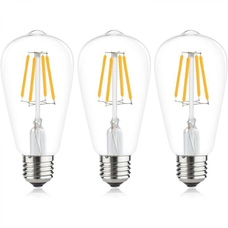 Image of E27 ST64 LED Filament Bulb, Vintage&hellip;