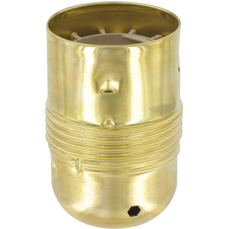 E27 Stahl Messing Ohne Ring