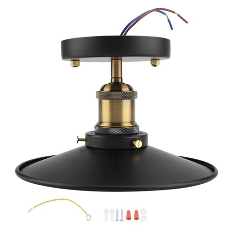 E27 Vintage Ceiling Pendant Lamp Hanging Light Corridor Lighting Decoration Short