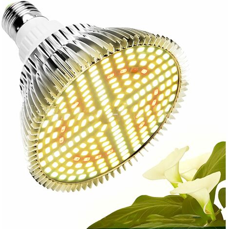 E27LED Luz de relleno de planta de espectro completo Flor Planta suculenta Lámpara LED Luz de planta de perla de alta potencia