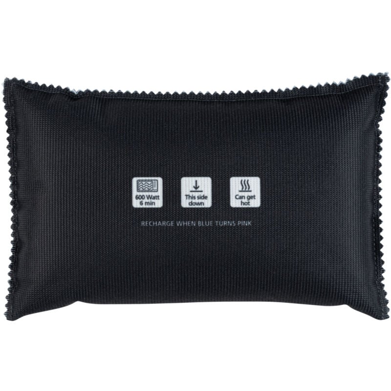 Wenko - Déshumidificateur 1000 g noir 2 pièces réutilisables déshumidificateur auto avec indicateur absorbeur d'humidité voiture anti-humidité idéal