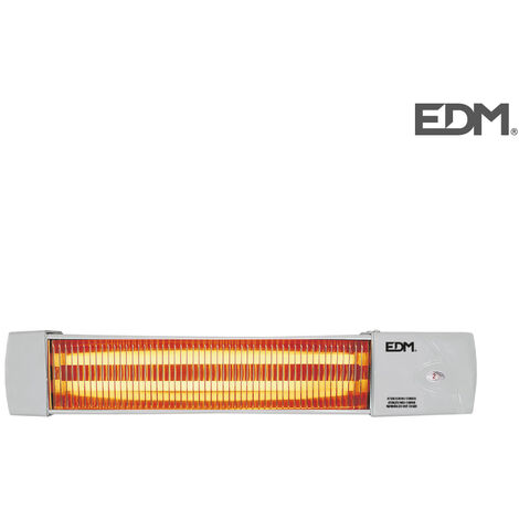 E3/07103 CHAUFFAGE SALLE DE BAIN - COULEUR IVOIRE 600-1200W EDM