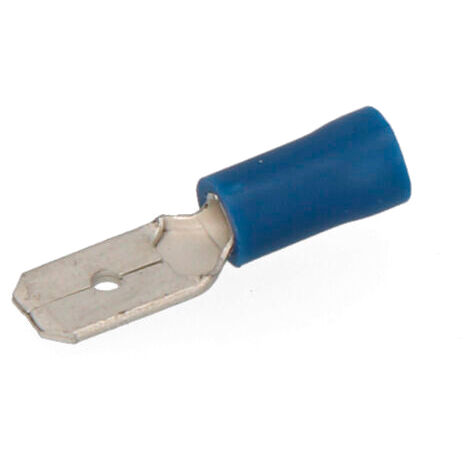 E3/48622 TERMINAL FASTON PREAISLADO  MACHO 6,3MM BOLSA 100 UDS