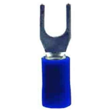 E3/48631 COSSE À FOURCHE PVC ISOLÉE SACHET 100 U.
