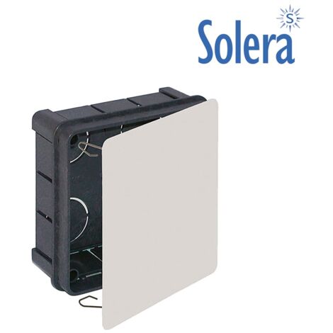 E3/60128 SQUARE BOX 100X100X45MM METAL GRIFFE SOLERA