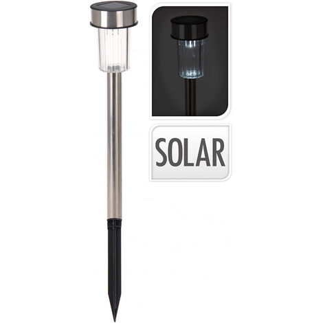 E3/73123 Estaca Solar 36Cm Inox Mod. Cilindro Euro/U