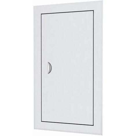 FEPRE E3/87560 Tapa De Registro Acero Blanco 20X30Cm