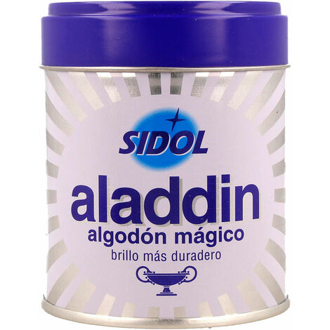 E3/95205 LIMPIAMETALES ALADDIN ALGODÓN MÁGICO 75g (BOTE) SIDOL