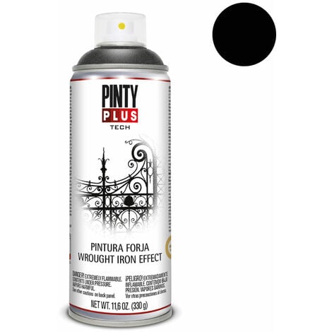 EDM E3/95784 Pintura En Spray Pintyplus Tech Pintura Forja 520Cc Negro Fj104