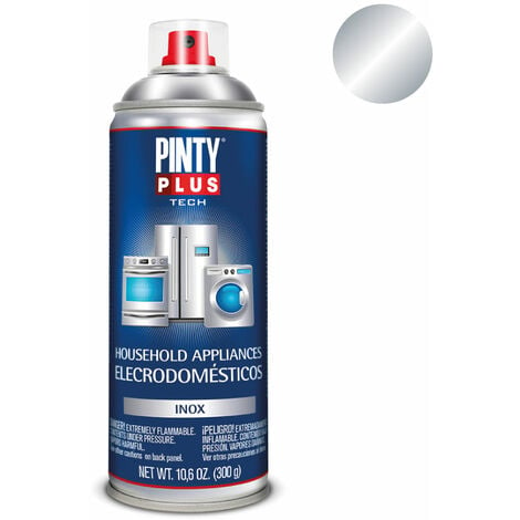 EDM E3/95818 Pintura En Spray Pintyplus Tech Inox Electrodomésticos E150 Spray 520Cc