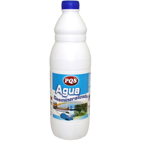 E3/96579 AGUA DESMINERALIZADA /  DESTILADA  BOTELLA 1L PQS
