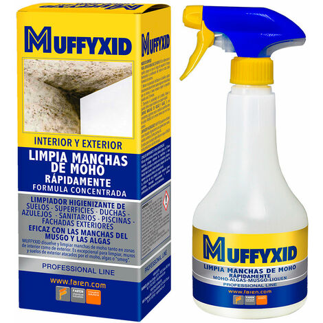 FAREN E3/96901 MUFFYCID BOX 500ML ELIMINADOR MOHO DESINFECTANTE CON CLORO ACTIVO