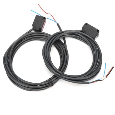 E3ZT81 Fotoelektrischer Infrarotdetektor, quadratischer Barrieresensor 12–24 V DC